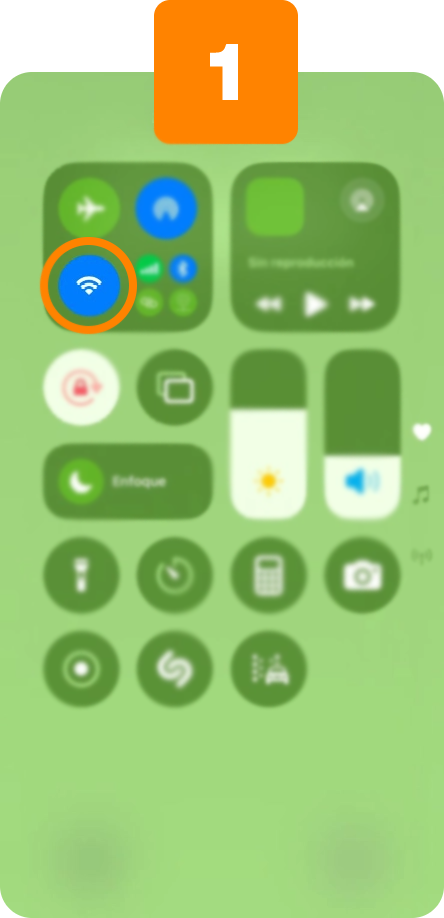 Enciede el Wi-fi